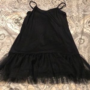 Mystree black top/dress tool on bottom
